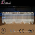 Hotel Lobby Large Wave Shapes Luxury K9 Crystal Chandelier